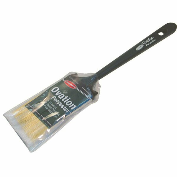 Beautyblade HB223706 2.5 in. Ovation Angled Polyester Brush BE3571317